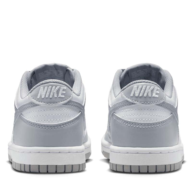 Nike Dunk Low (GS) - White/Light Smoke Grey