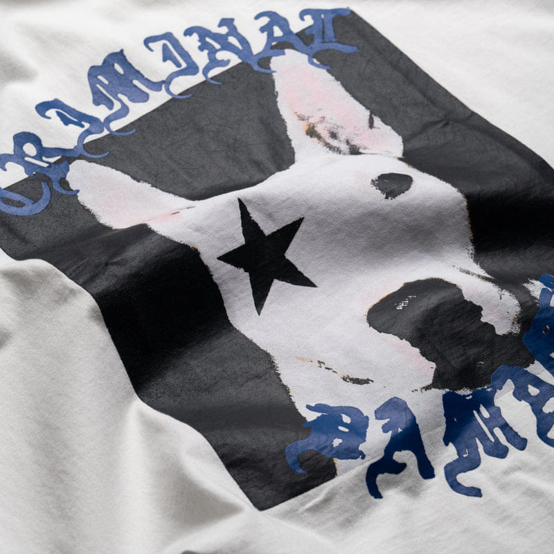 Criminal Damage Star Dog Tee - Off White