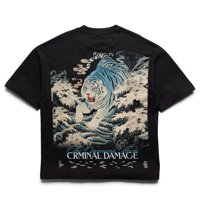 Criminal Damage Mythical Tiger Tee - Black