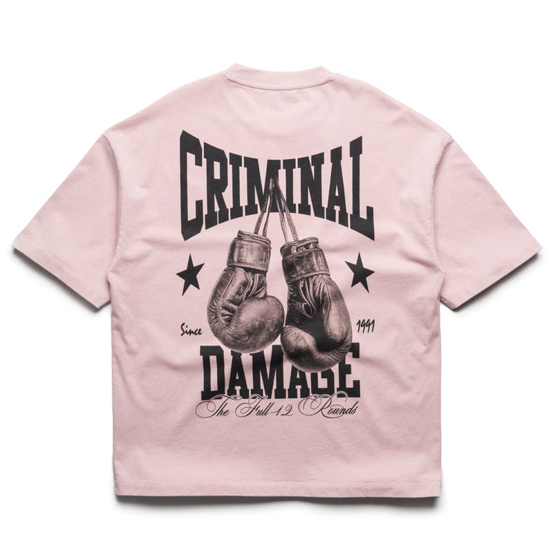 Criminal Damage Boxing Gym Tee - Lilac