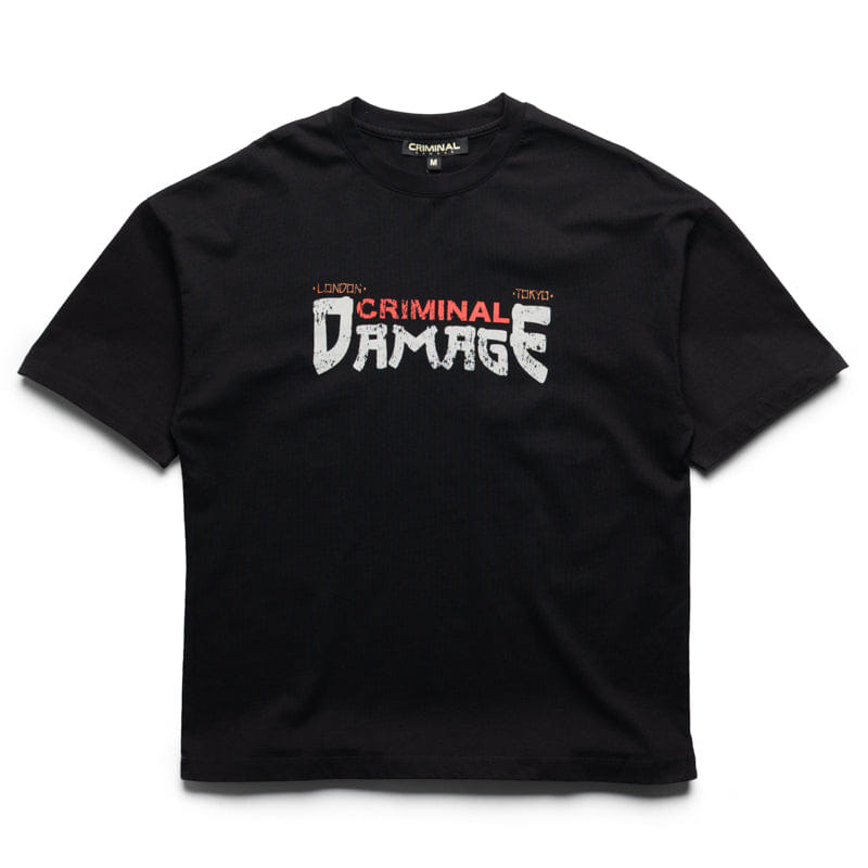 Criminal Damage Ramen Tee - Black