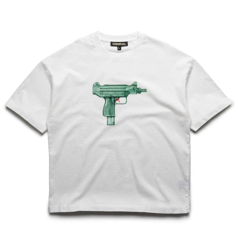 Criminal Damage Water Gun Tee - Off White