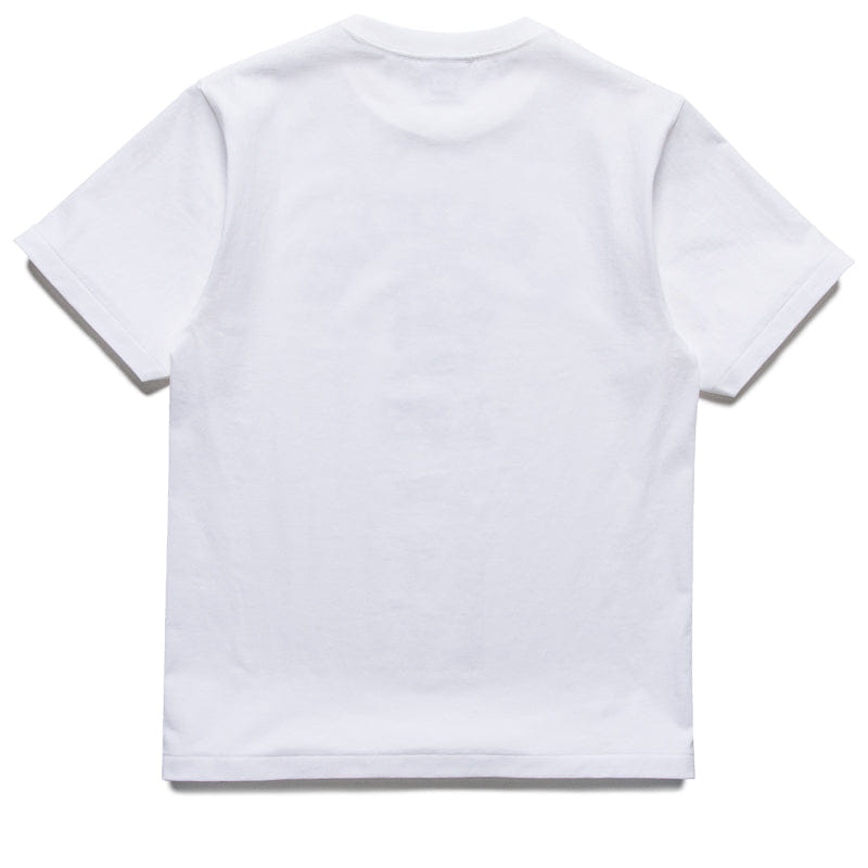 BAPE A Bathing Ape Multi Pixel Camo College Tee - White/Black