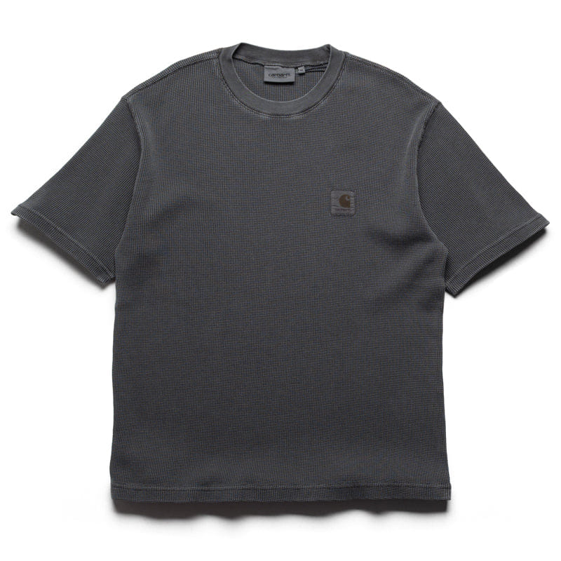 Carhartt WIP Nelson Waffle Tee - Black