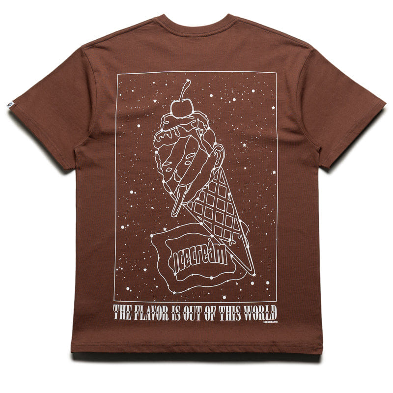 Ice Cream Star Gazing Tee - Chestnut
