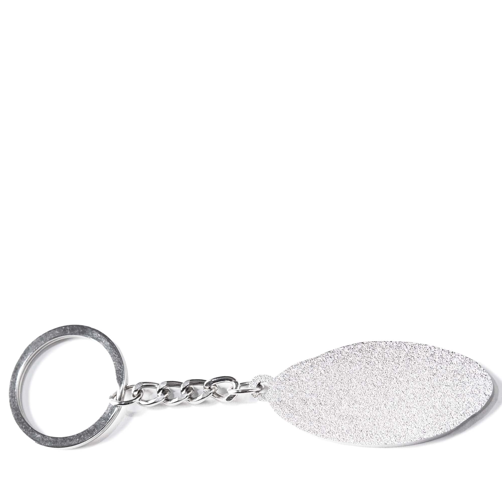 Always On Tour Spinner Keychain - Silver
