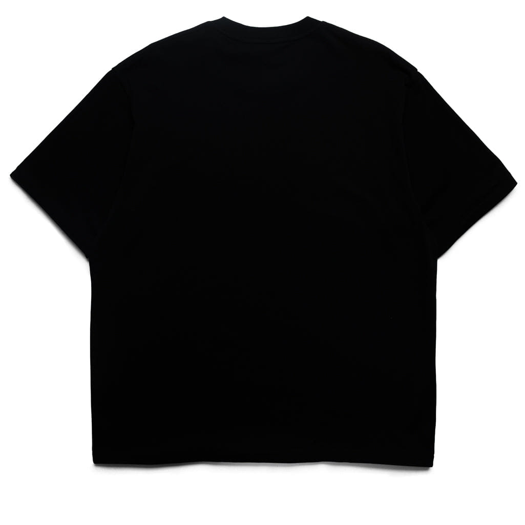 BAPE A Bathing Ape Wild Leopard Pattern NYC Logo Tee - Black/Gray