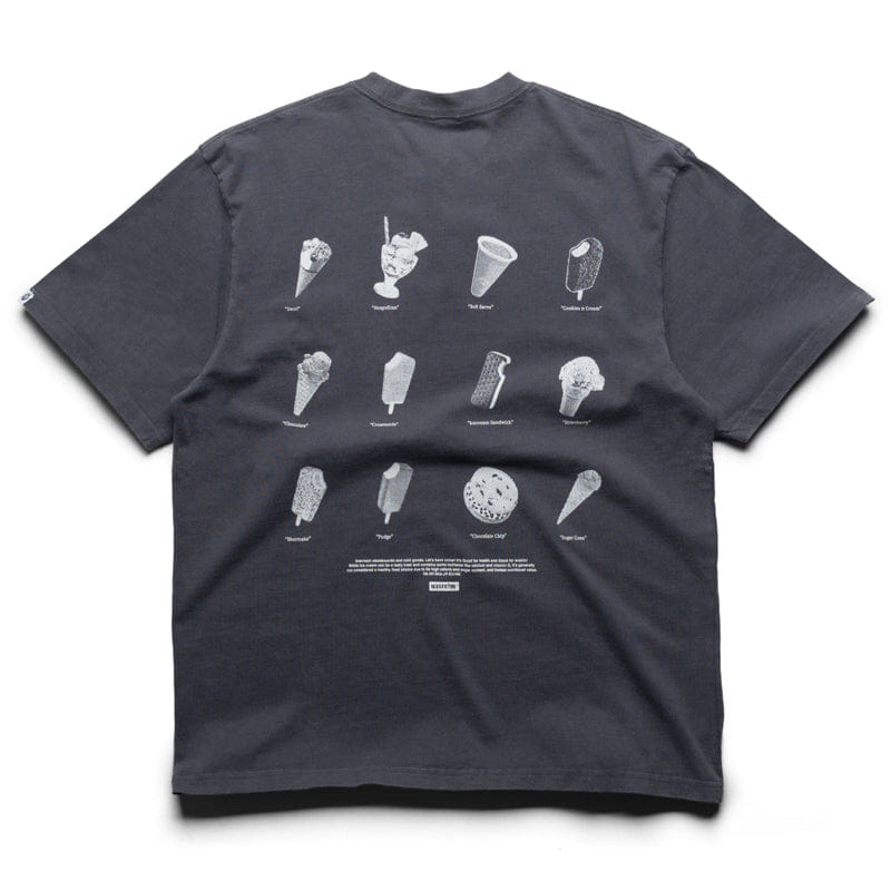 Ice Cream Options Knit Tee - Charcoal Art