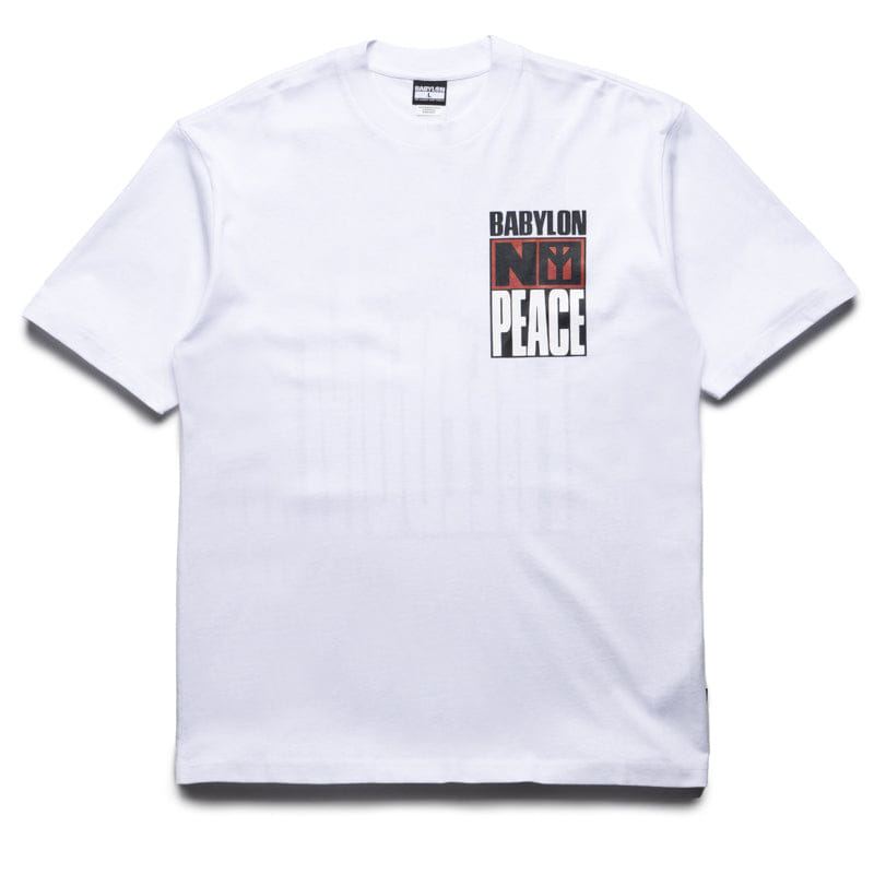 Babylon No Peace Or Freedom Tee - White