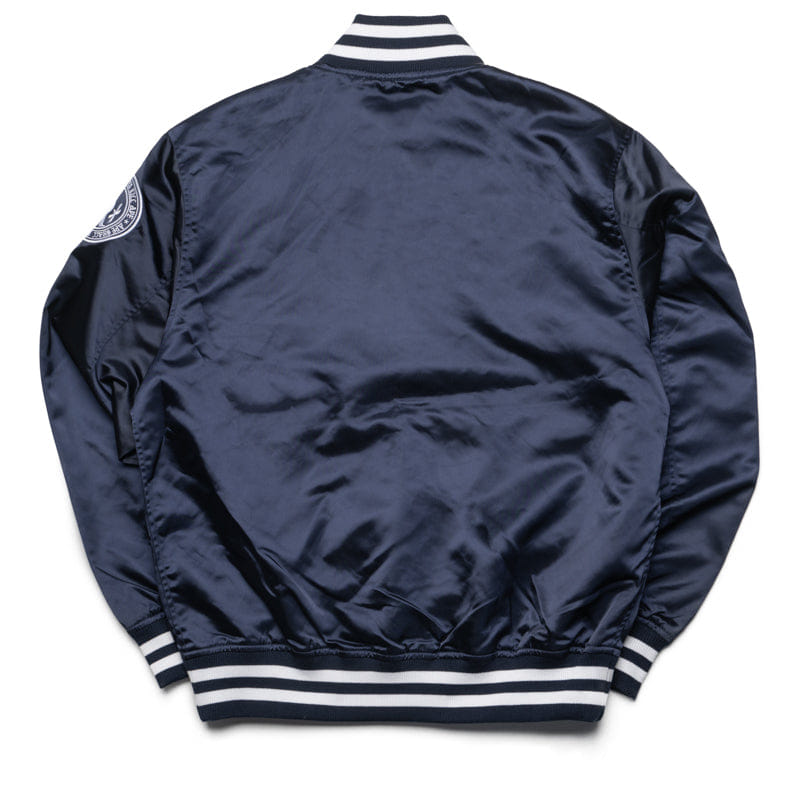 BAPE A Bathing Ape Baseball Varsity Jacket - Navy