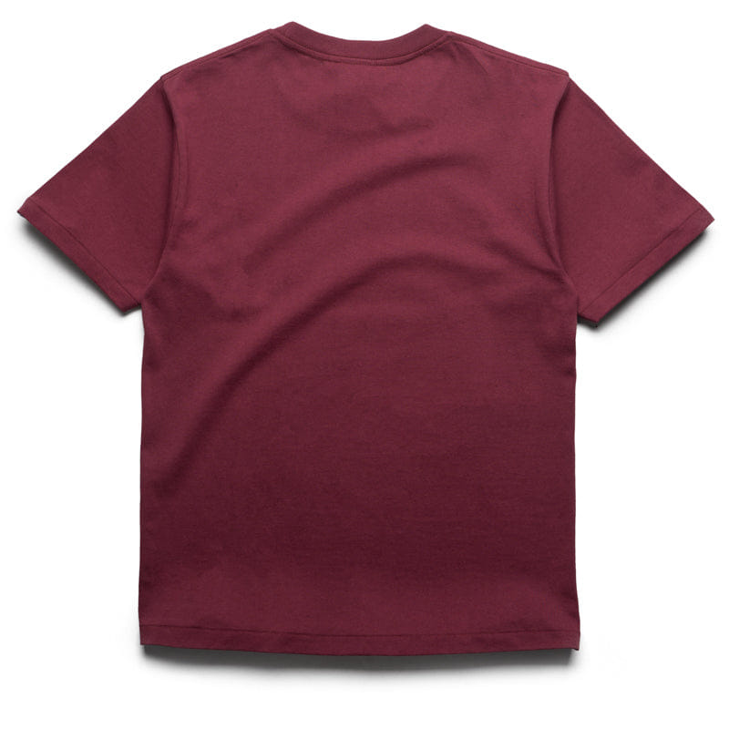 BAPE A Bathing Ape Base Camp Tee - Burgundy