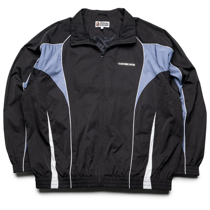 BAPE A Bathing Ape Logo Nylon Track Jacket - Black