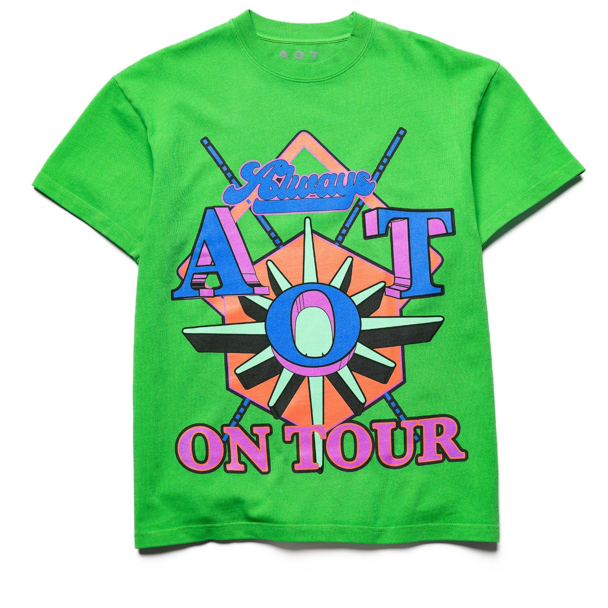 Always On Tour Direction Tee - Green