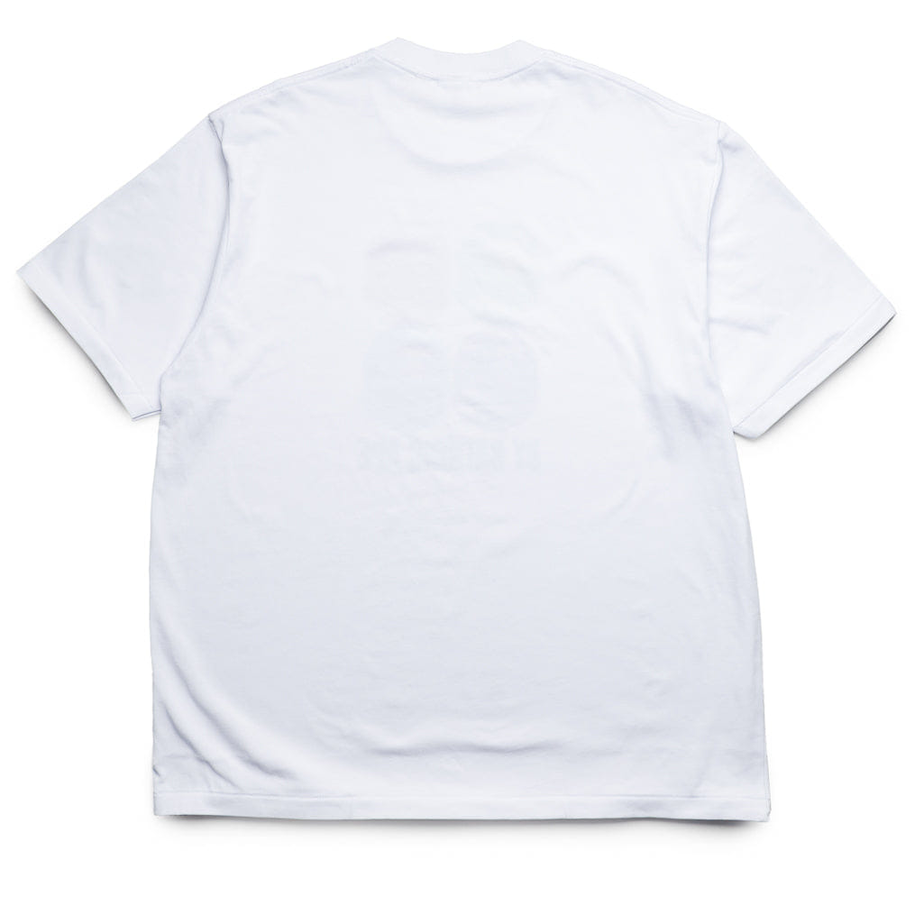 BAPE A Bathing Ape Multi Ape Head By Bathing Ape Tee - White