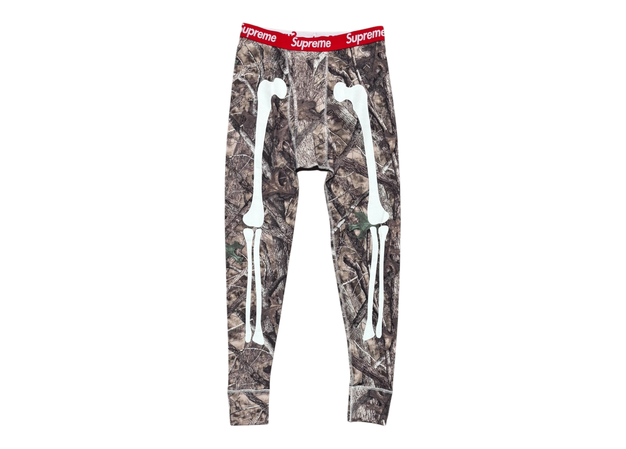 Supreme Termal Pants Bone Camo COND NEW
