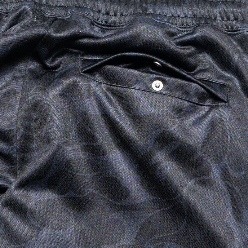 BAPE A Bathing Ape Solid Camo One Point Sweatpants - Black