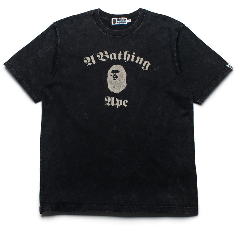 BAPE A Bathing Ape Overdye Tee - Black