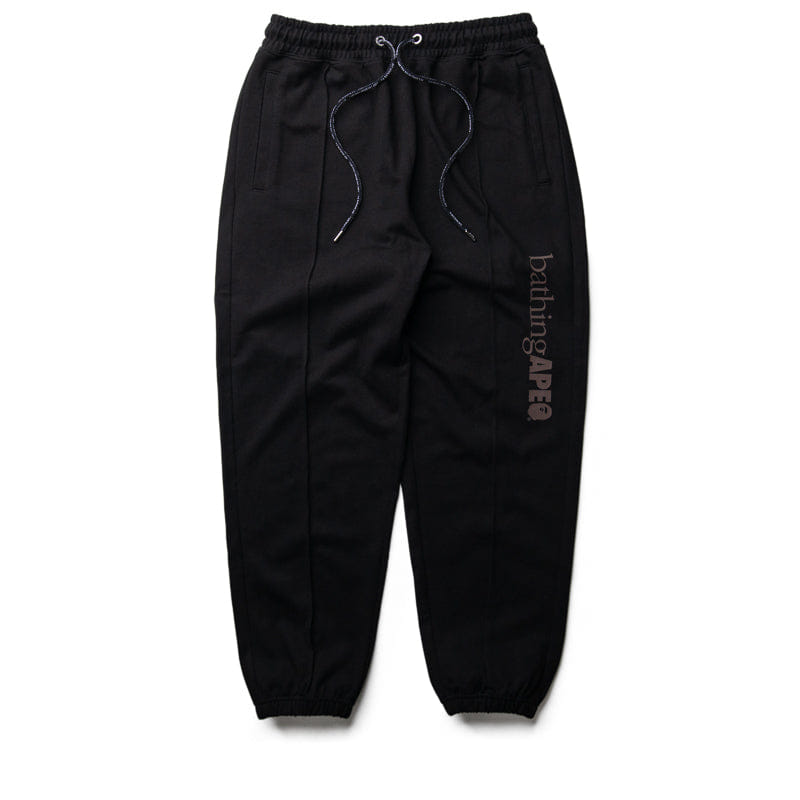 BAPE A Bathing Ape Pintuck Sweatpants - Black