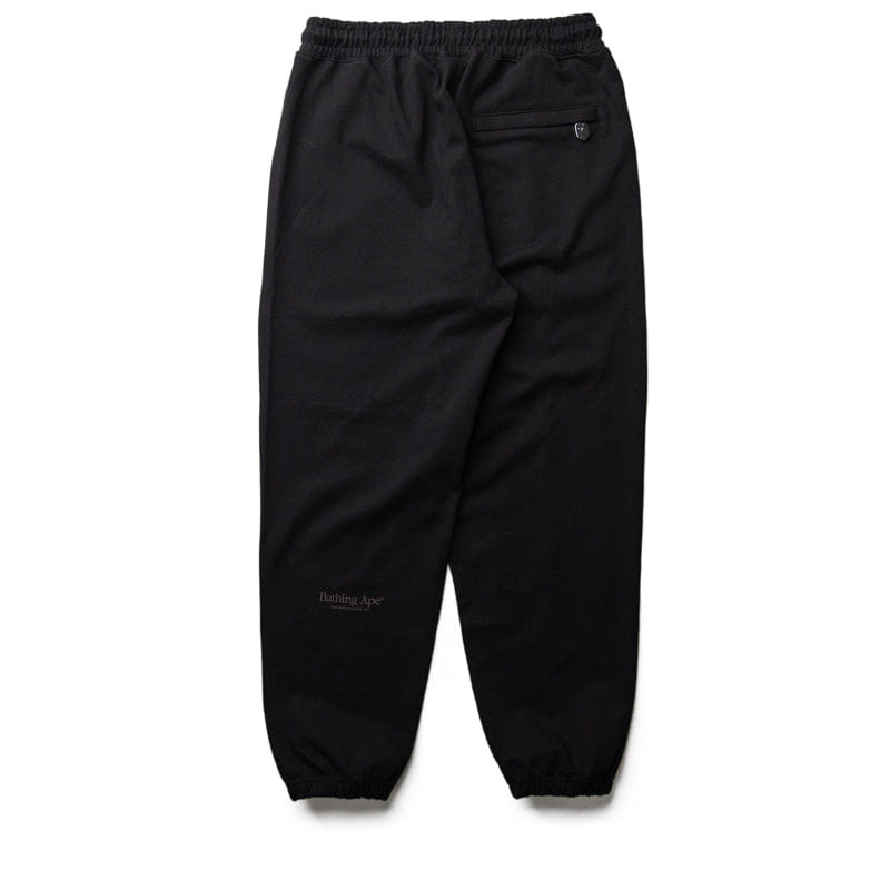 BAPE A Bathing Ape Pintuck Sweatpants - Black