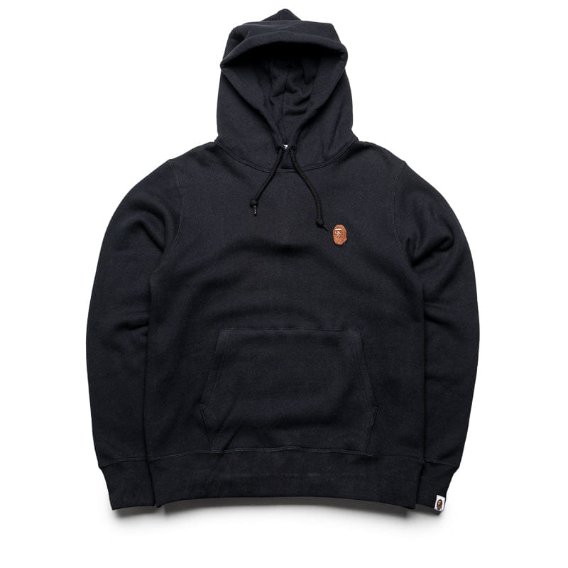 BAPE A Bathing Ape One Point Pullover Hoodie - Black