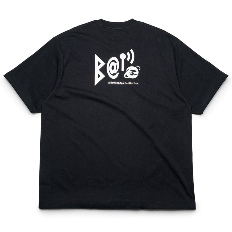 BAPE A Bathing Ape Symbol Logo Tee - Black