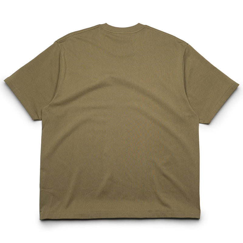 BAPE A Bathing Ape Blur Logo Tee - Olive Drab