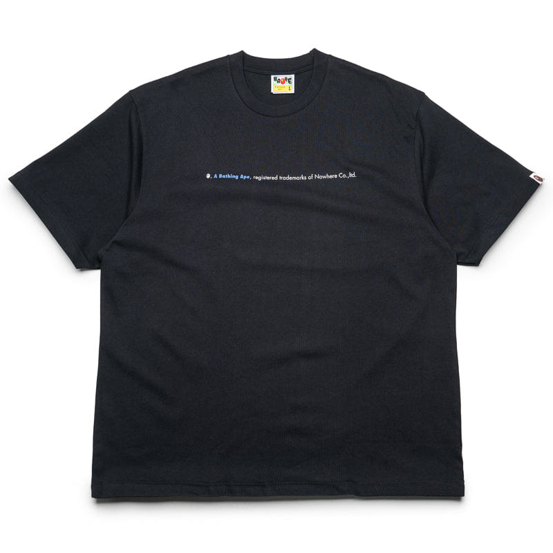 BAPE A Bathing Ape Highlight Logo Tee - Black