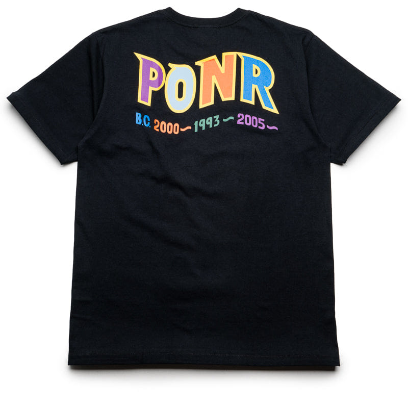 BAPE A Bathing Ape Colors Shark PONR Tee - Black