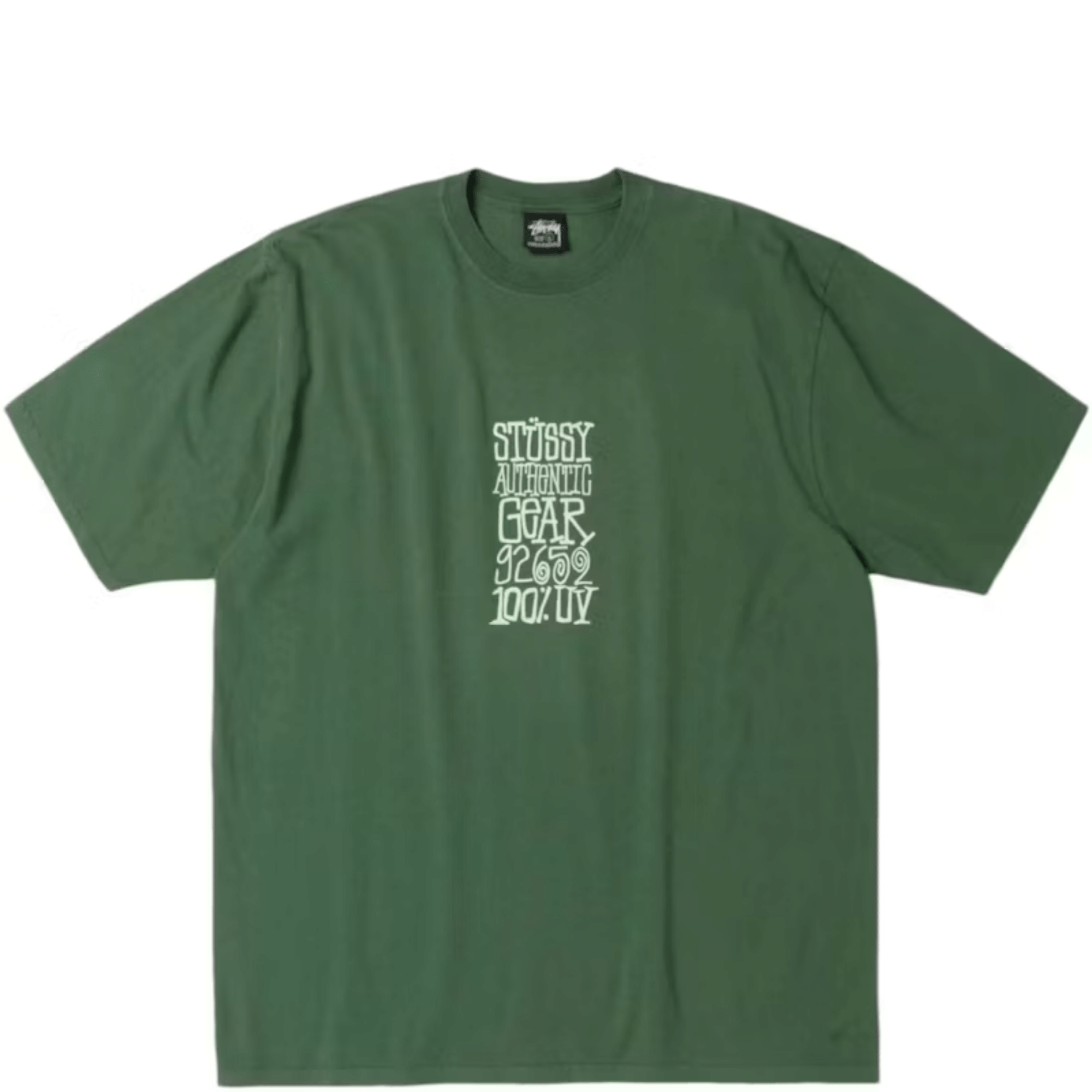 STUSSY AUTHENTIC GEAR PIGMENT DYED PINE TEE