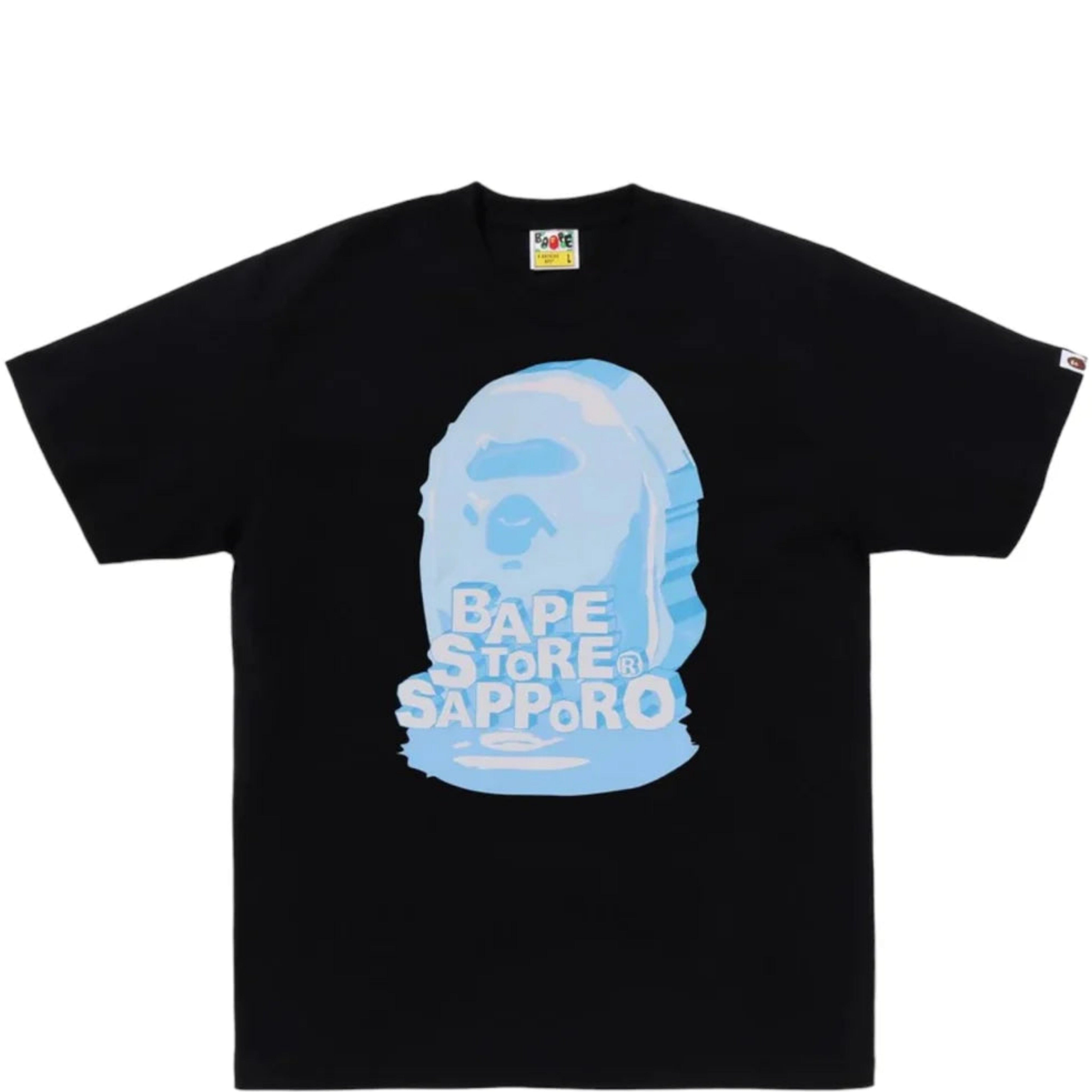 BAPE STORE SAPPORO EXCLUSIVE BLACK TEE