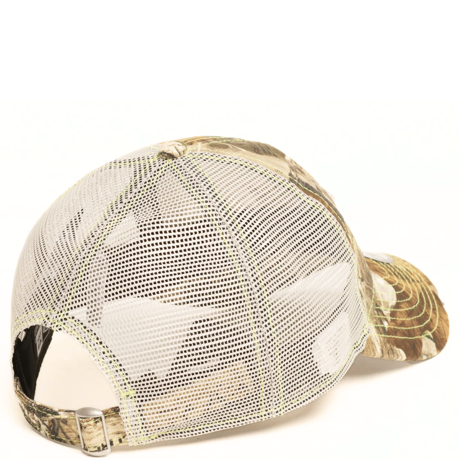STUSSY NEW ERA 9TWENTY BASIC REAL TREE EDGE TRUCKER CAP