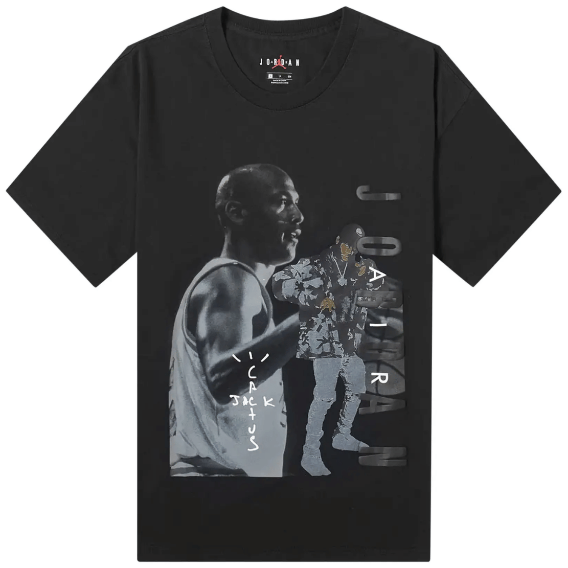 AIR JORDAN X CACTUS JACK BLACK TEE