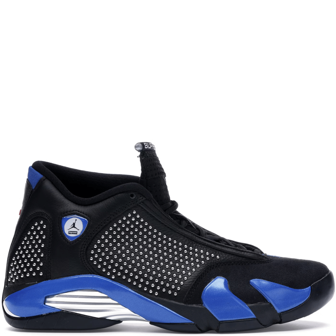 AIR JORDAN 14 RETRO SUPREME BLACK (SLIGHT DEFECT)