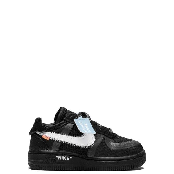 NIKE X OFF-WHITE AIR FORCE 1 LOW BLACK (TD)