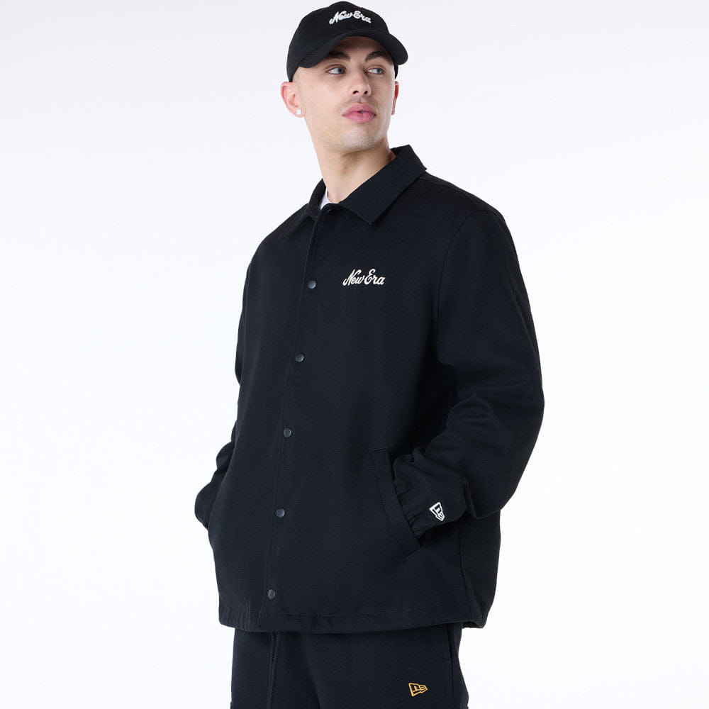 New Era Jacket Essential Black (Fit Oversize)