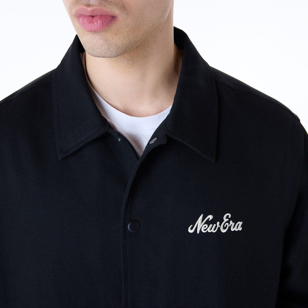 New Era Jacket Essential Black (Fit Oversize)