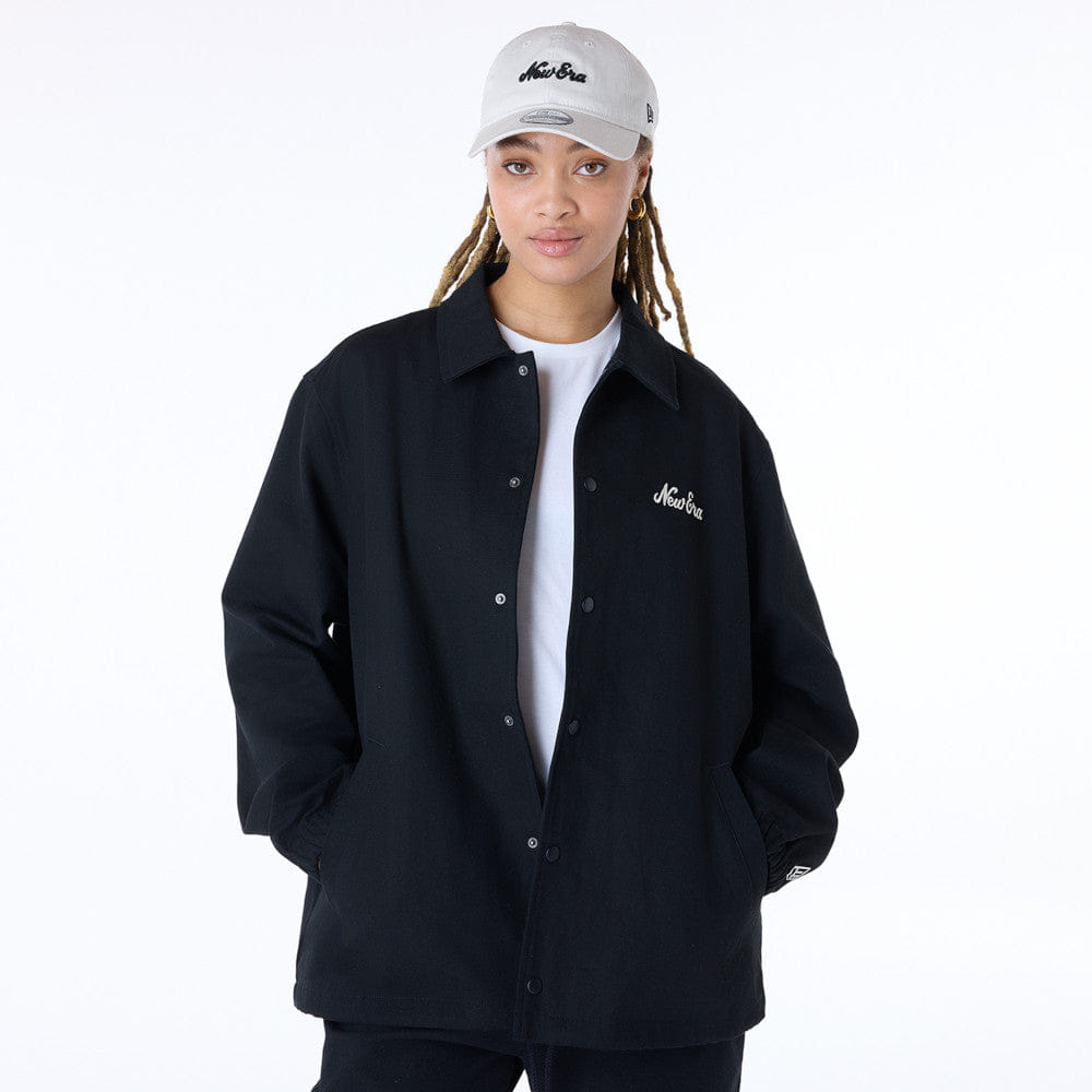 New Era Jacket Essential Black (Fit Oversize)