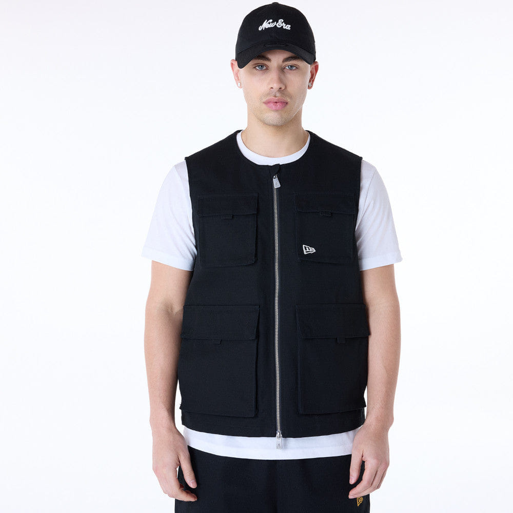 New Era Utility Vest Black