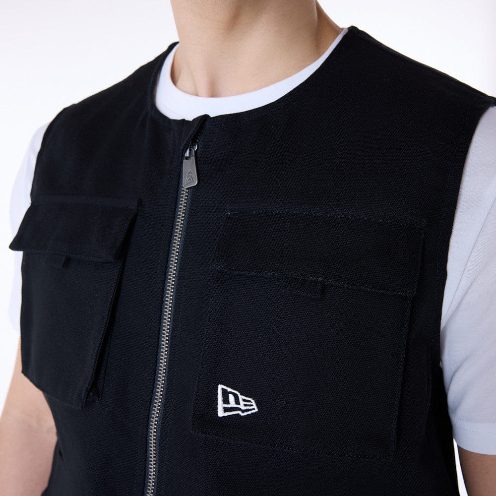 New Era Utility Vest Black