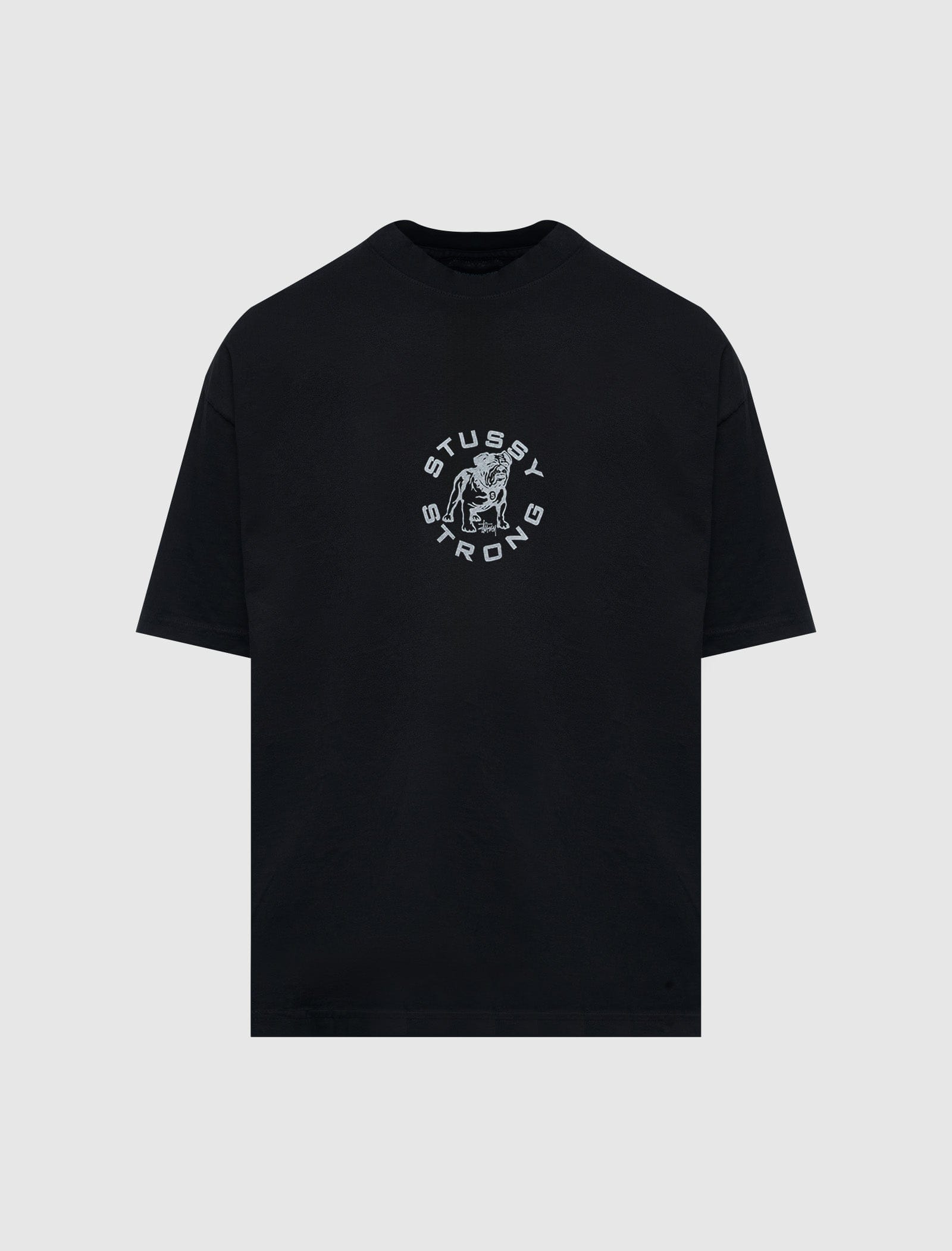 Stussy BLACK "STRONG MAC" DOG TEE