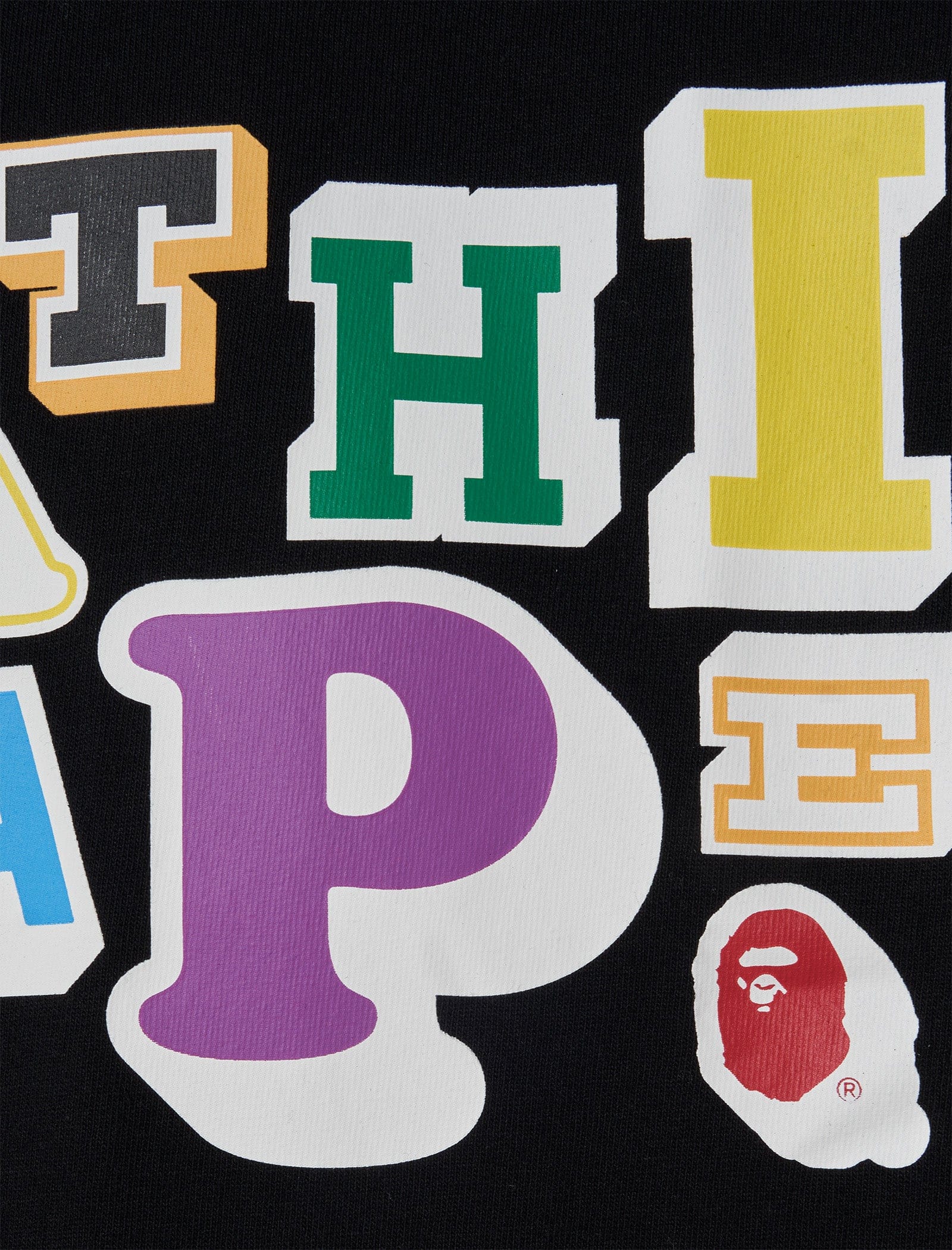BAPE VARSITY FONT TEE