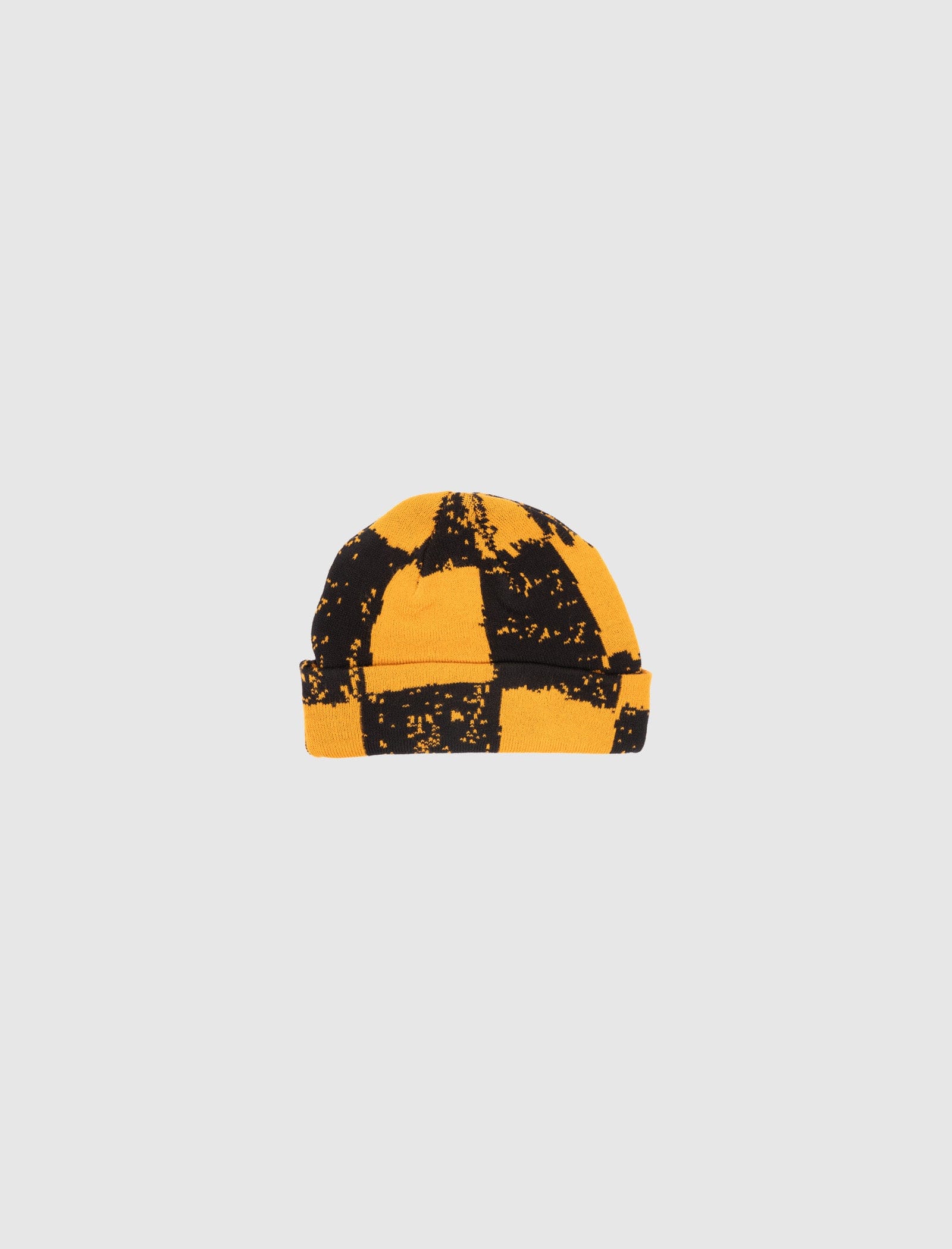 DIET STARTS MONDAY CHECKERED BEANIE