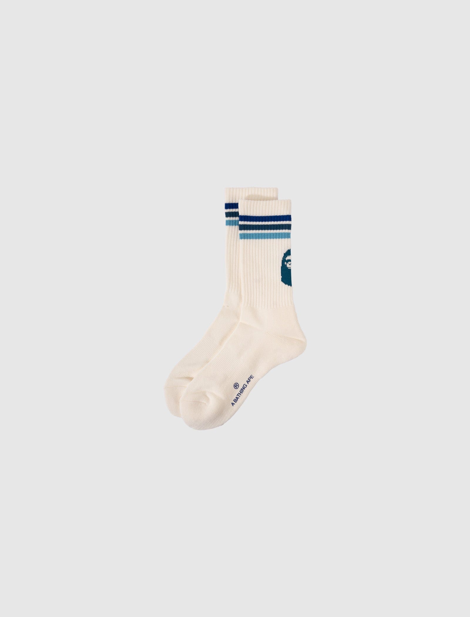 BAPE LINE SOCKS "BLUE"