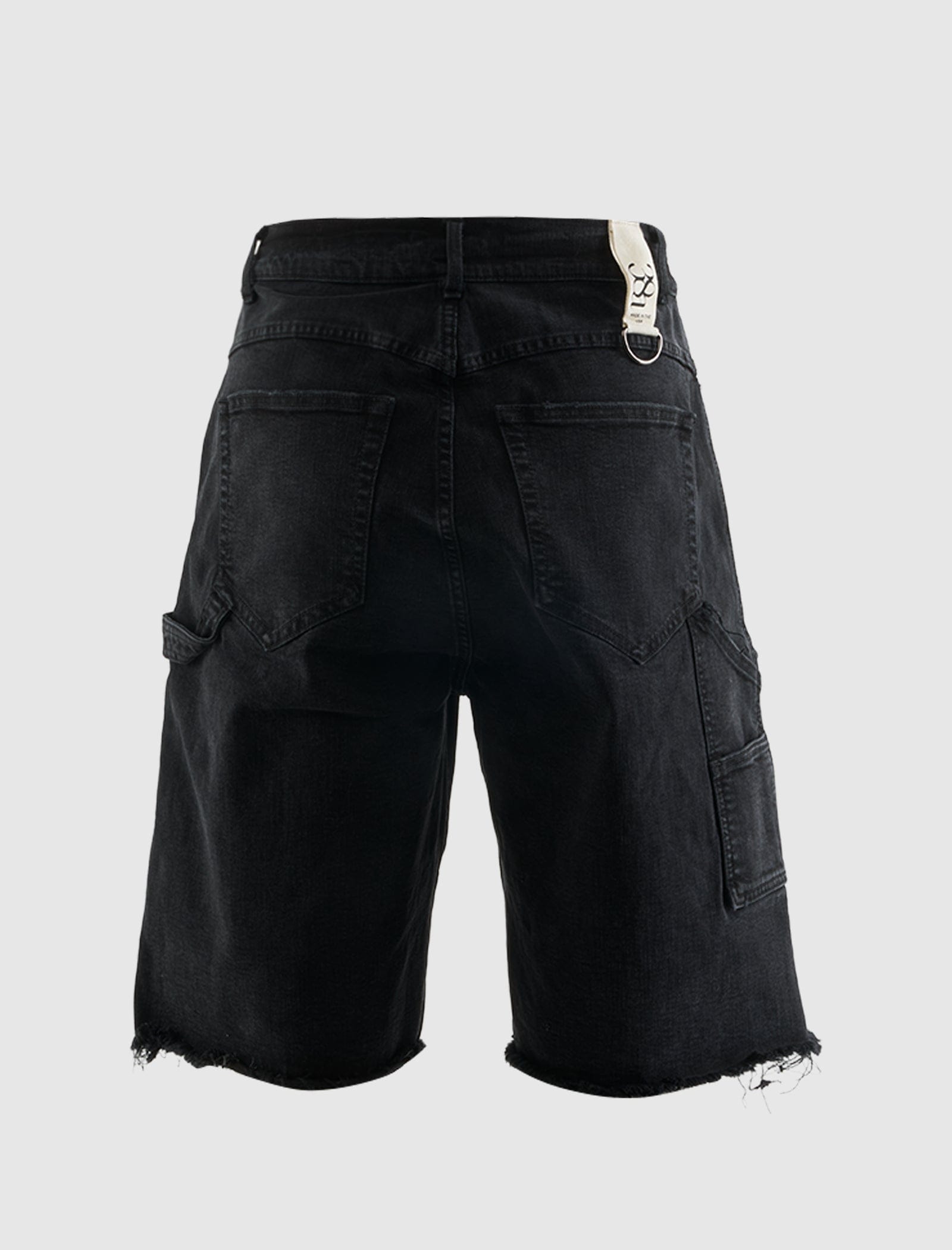 38A DOUBLE KNEE SHORTS "BLACK"