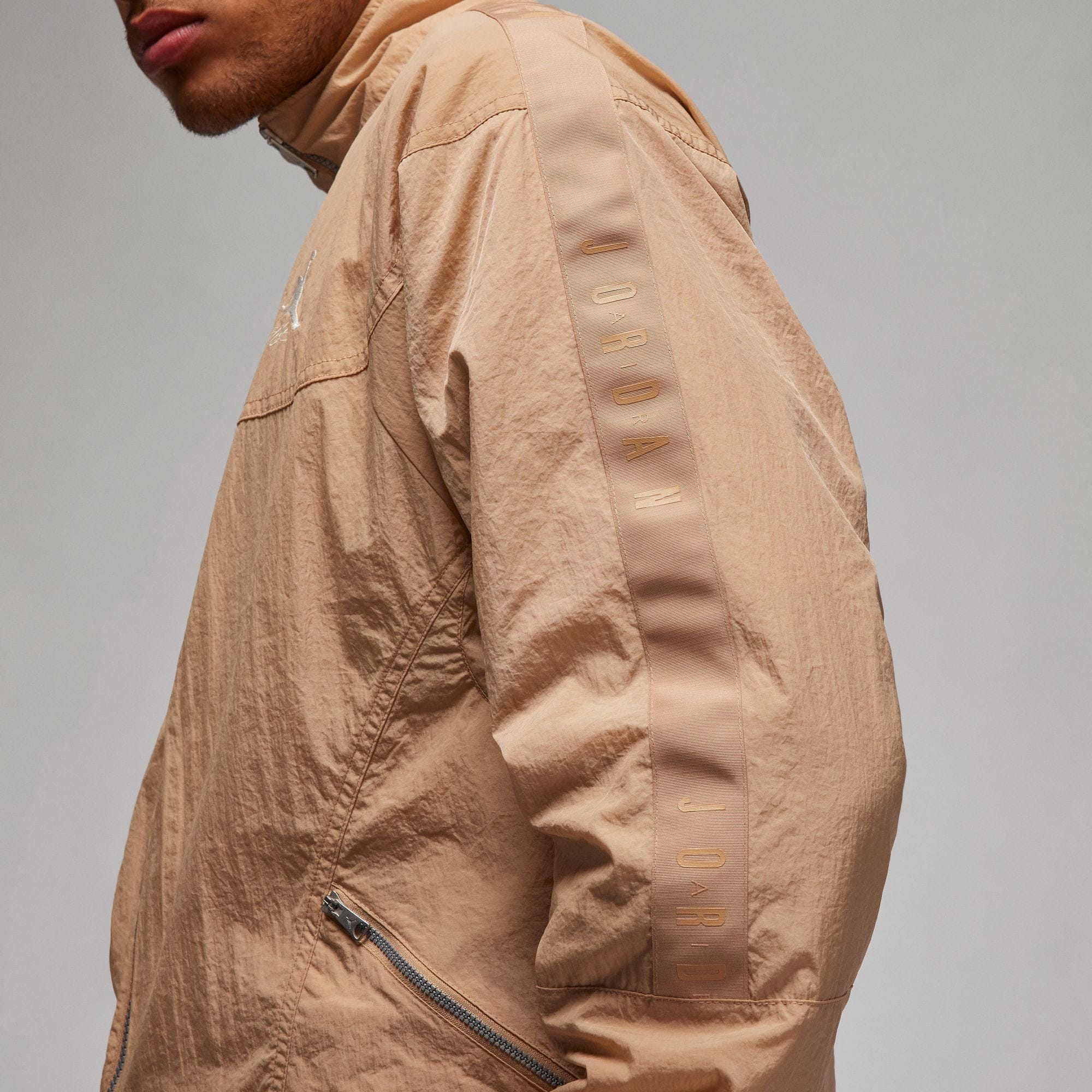 Nike Jordan Essentials Warm-Up Zip Jacket 'Hemp'