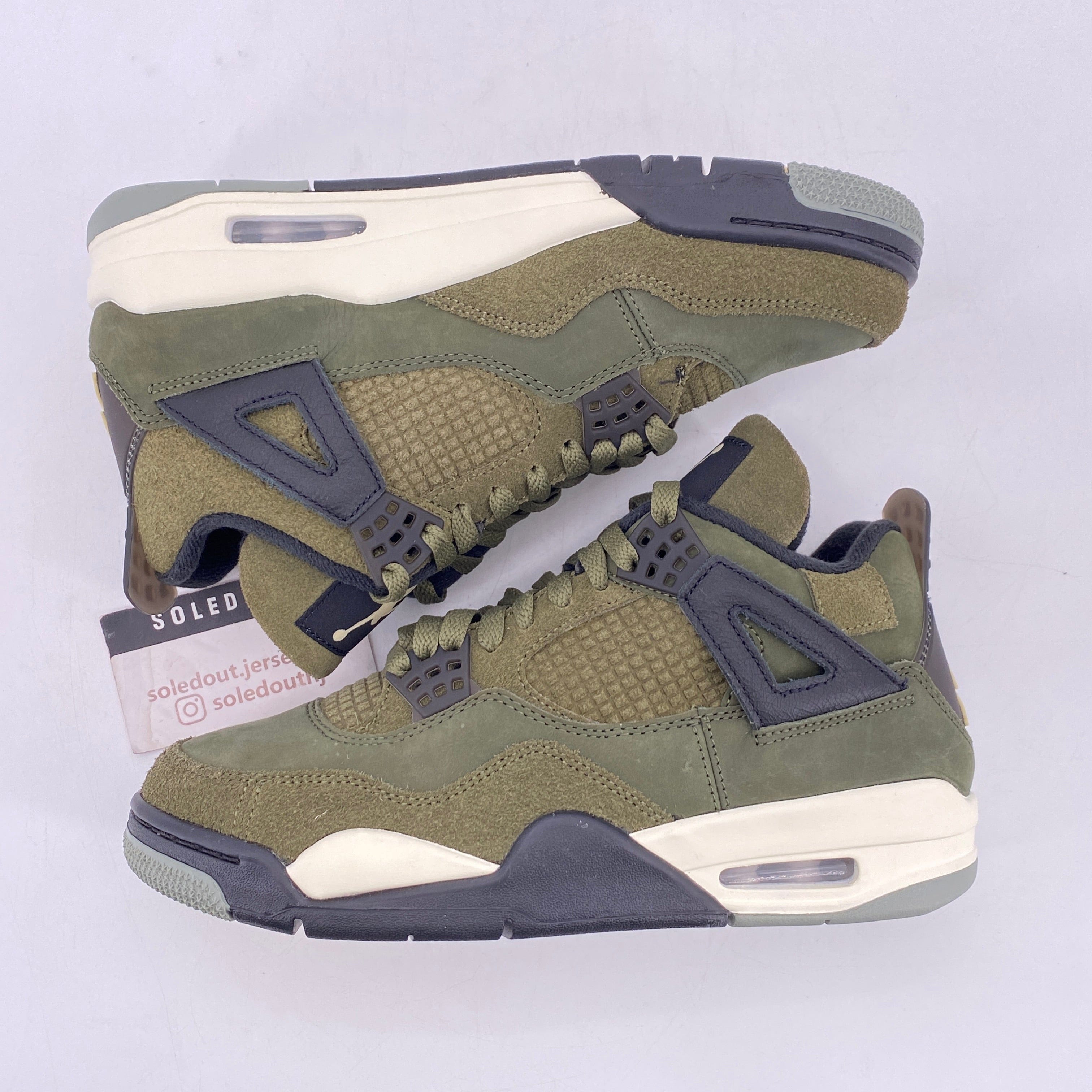 Air Jordan 4 Retro "Medium Olive" 2023 New Size 7
