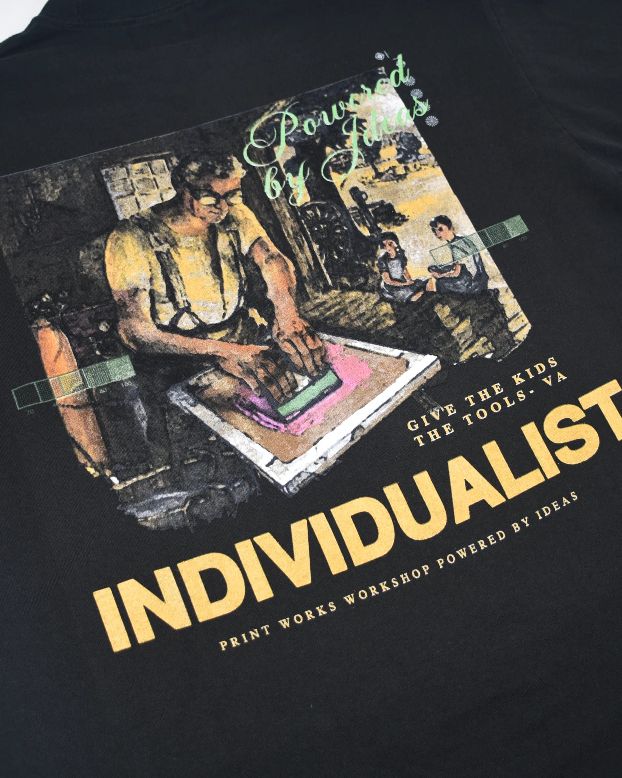 Indvlst Lab Tools SS Tee 'Black'