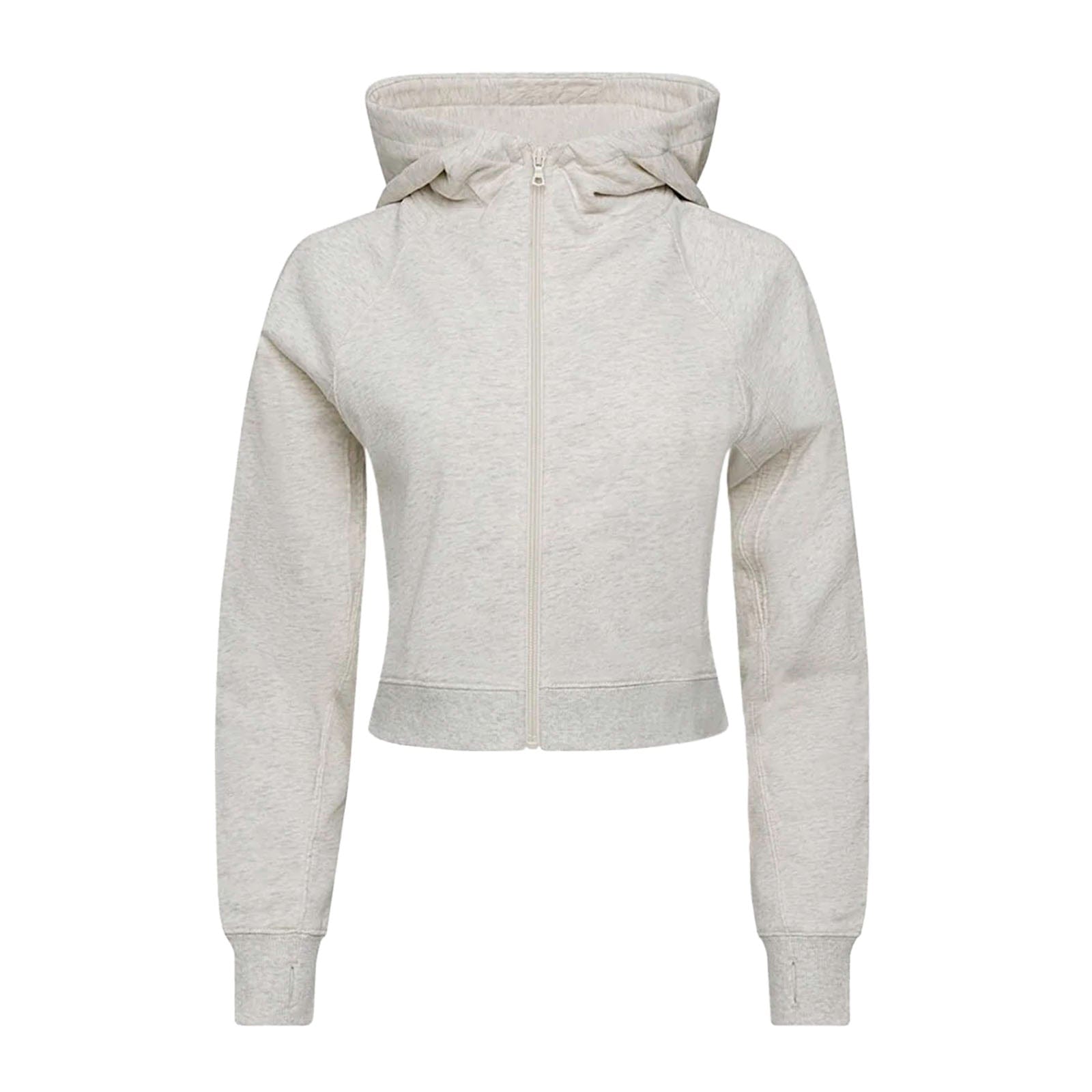 Kuwalla Tee Nora Zip Hoodie 'Heather Grey'