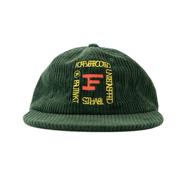 The Fruit Mkt Forever Rooted Cord Hat 'Green'