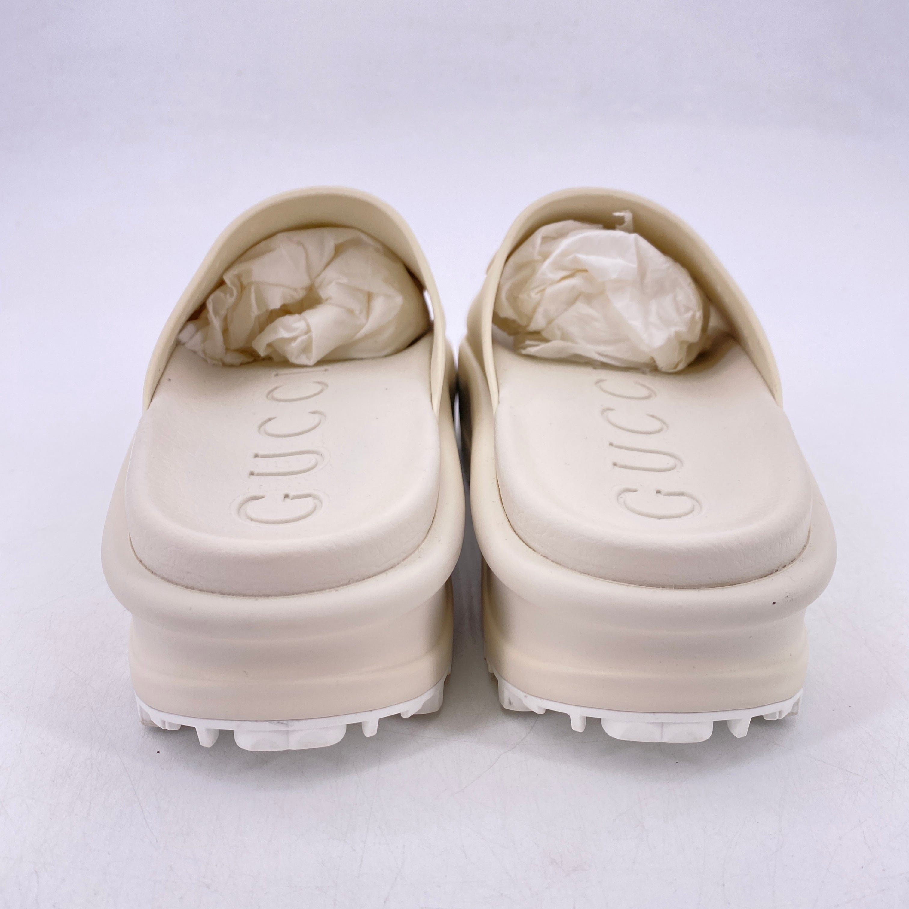 Gucci Oversized Slide "Interlocking Gg" New Size 36